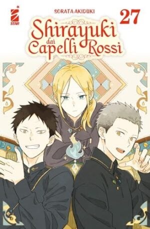 Copertina del manga Shirayuki Dai Capelli Rossi vol. 27, edizione italiana Star Comics di Sorata Akiduki