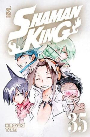 Copertina del manga Shaman King Final Edition vol. 35, edizione italiana Star Comics di Hiroyuki Takei
