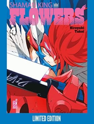 Copertina del manga Shaman King Flowers 4 Limited Ed., edizione italiana Star Comics di Hiroyuki Takei