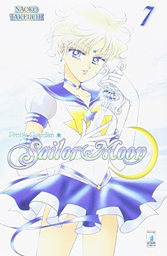 Copertina del manga Pretty Guardian Sailor Moon 7 New e, edizione italiana Star Comics di Naoko Takeuchi