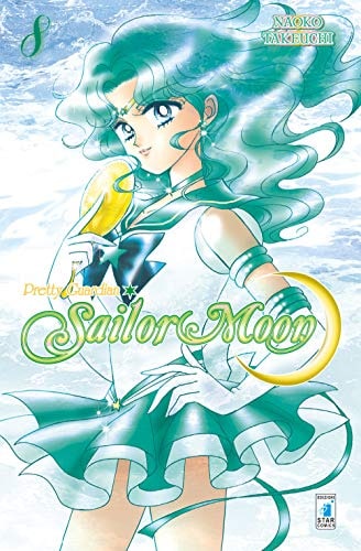 Copertina del manga Pretty Guardian Sailor Moon 8 New e, edizione italiana Star Comics di Naoko Takeuchi