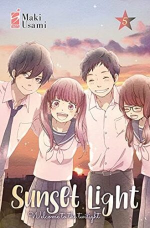 Copertina del manga Sunset Light vol. 5, edizione italiana Star Comics di Maki Usami