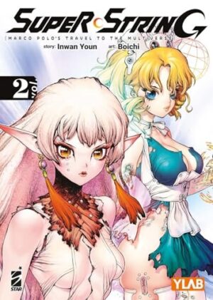 Copertina del manga Super String: Marco Polo's Travel vol. 2, edizione italiana Star Comics di In - Wan Youn & Boichi