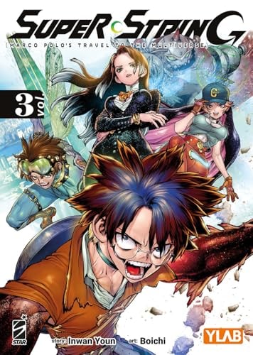 Copertina del manga Super String: Marco Polo's Travel vol. 3, edizione italiana Star Comics di In - Wan Youn & Boichi