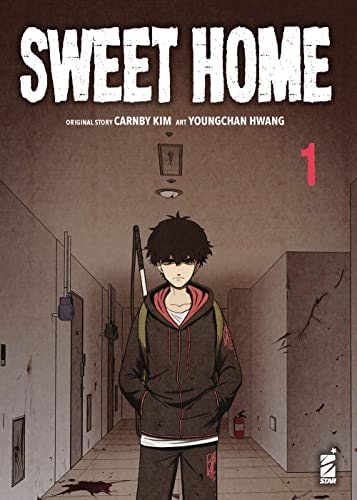 Copertina del manga Sweet Home 1 (di 12), edizione italiana Star Comics di Carnby Kim & Youngchan Hwang