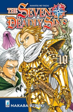 Copertina del manga The Seven Deadly Sins vol. 10, edizione italiana Star Comics di Nakaba Suzuki