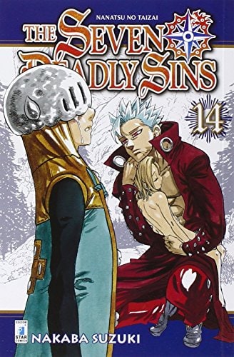 Copertina del manga The Seven Deadly Sins vol. 14, edizione italiana Star Comics di Nakaba Suzuki