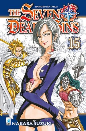 Copertina del manga The Seven Deadly Sins vol. 15, edizione italiana Star Comics di Nakaba Suzuki