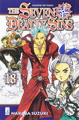 Copertina del manga The Seven Deadly Sins vol. 18, edizione italiana Star Comics di Nakaba Suzuki