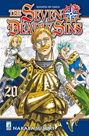 Copertina del manga The Seven Deadly Sins vol. 20, edizione italiana Star Comics di Nakaba Suzuki
