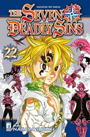 Copertina del manga The Seven Deadly Sins vol. 22, edizione italiana Star Comics di Nakaba Suzuki