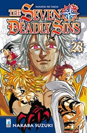 Copertina del manga The Seven Deadly Sins vol. 23, edizione italiana Star Comics di Nakaba Suzuki