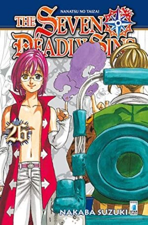 Copertina del manga The Seven Deadly Sins vol. 26, edizione italiana Star Comics di Nakaba Suzuki