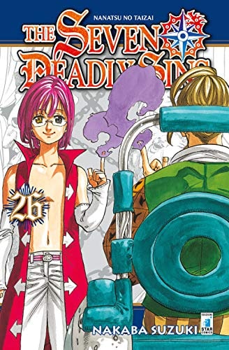 Copertina del manga The Seven Deadly Sins vol. 26, edizione italiana Star Comics di Nakaba Suzuki