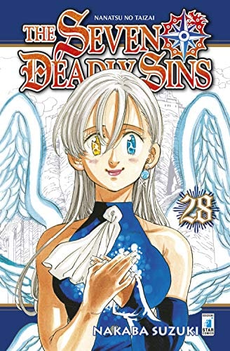 Copertina del manga The Seven Deadly Sins vol. 28, edizione italiana Star Comics di Nakaba Suzuki