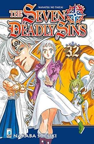 Copertina del manga The Seven Deadly Sins vol. 32, edizione italiana Star Comics di Nakaba Suzuki