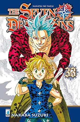 Copertina del manga The Seven Deadly Sins vol. 33, edizione italiana Star Comics di Nakaba Suzuki