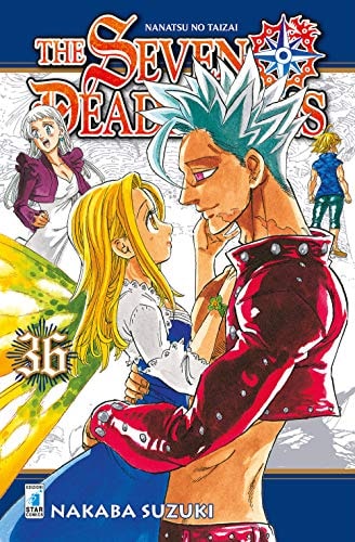 Copertina del manga The Seven Deadly Sins vol. 36, edizione italiana Star Comics di Suzuki