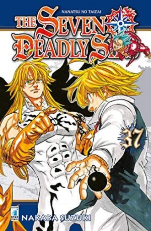 Copertina del manga The Seven Deadly Sins vol. 37, edizione italiana Star Comics di Nakaba Suzuki