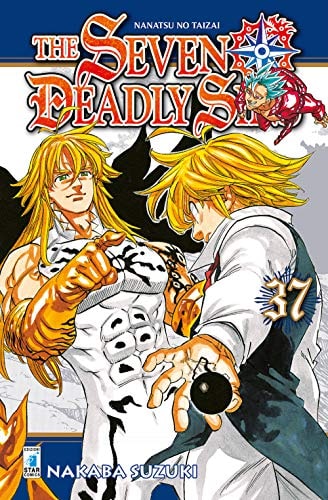 Copertina del manga The Seven Deadly Sins vol. 37, edizione italiana Star Comics di Nakaba Suzuki