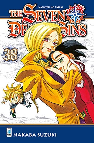 Copertina del manga The Seven Deadly Sins vol. 38, edizione italiana Star Comics di Nakaba Suzuki