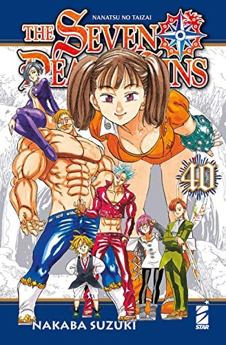 Copertina del manga The Seven Deadly Sins vol. 40, edizione italiana Star Comics di Nakaba Suzuki