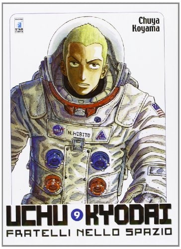 Copertina del manga Uchu Kyodai vol. 9, edizione italiana Star Comics di Chuya Koyama