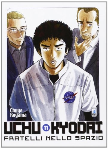 Copertina del manga Uchu Kyodai vol. 11, edizione italiana Star Comics di Chuya Koyama