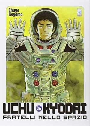 Copertina del manga Uchu Kyodai vol. 26, edizione italiana Star Comics di Chuya Koyama