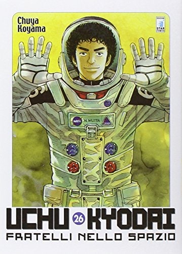 Copertina del manga Uchu Kyodai vol. 26, edizione italiana Star Comics di Chuya Koyama