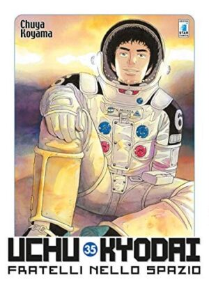 Copertina del manga Uchu Kyodai vol. 35, edizione italiana Star Comics di Koyama