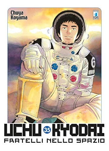 Copertina del manga Uchu Kyodai vol. 35, edizione italiana Star Comics di Koyama