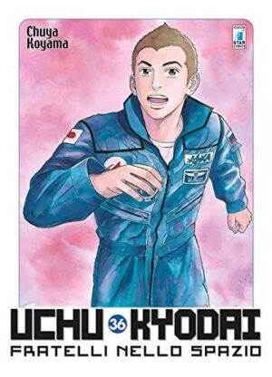 Copertina del manga Uchu Kyodai vol. 36, edizione italiana Star Comics di Chuya Koyama