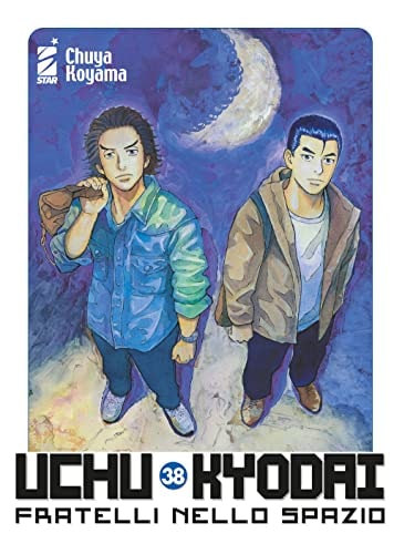 Copertina del manga Uchu Kyodai vol. 38, edizione italiana Star Comics di Chuya Koyama