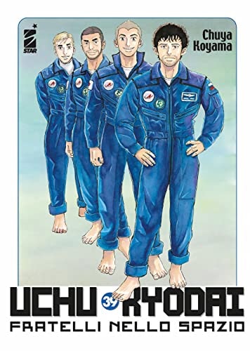 Copertina del manga Uchu Kyodai vol. 39, edizione italiana Star Comics di Chuya Koyama