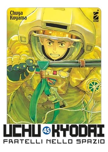 Copertina del manga Uchu Kyodai vol. 45, edizione italiana Star Comics di Chuya Koyama