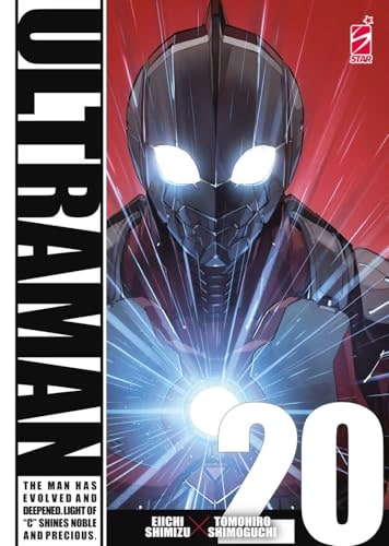 Copertina del manga Ultraman vol. 20, edizione italiana Star Comics di E. Shimizu & T. Shimoguchi