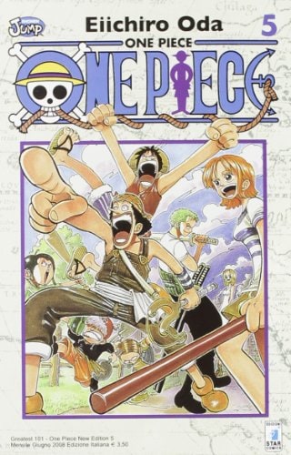 Copertina del manga One Piece New Ed. 5 - Greatest vol. 101, edizione italiana Star Comics di Eiichiro Oda