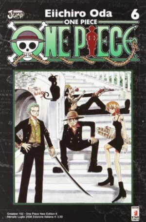 Copertina del manga One Piece New Ed. 6 - Greatest vol. 102, edizione italiana Star Comics di Eiichiro Oda