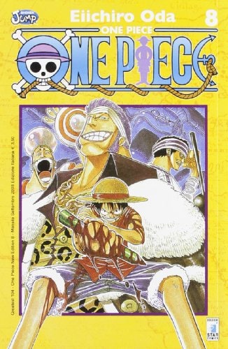 Copertina del manga One Piece New Ed. 8 - Greatest vol. 104, edizione italiana Star Comics di Eiichiro Oda