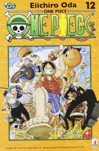 Copertina del manga One Piece New Ed. 12 - Greatest vol. 108, edizione italiana Star Comics di Eiichiro Oda