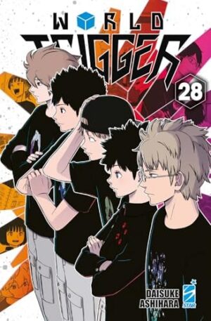 Copertina del manga World Trigger vol. 28, edizione italiana Star Comics di Daisuke Ashihara