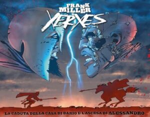 Copertina del manga Xerxes, edizione italiana Star Comics di Frank Miller
