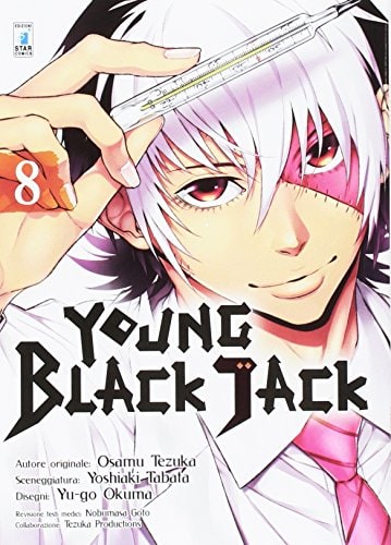 Copertina del manga Young Black Jack vol. 8, edizione italiana Star Comics di Aa.Vv.