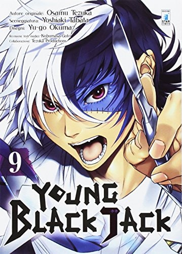 Copertina del manga Young Black Jack vol. 9, edizione italiana Star Comics di Aa.Vv.