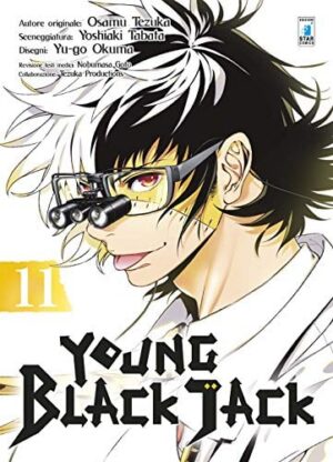Copertina del manga Young Black Jack vol. 11, edizione italiana Star Comics di Tezuka, Tabata & Okuma