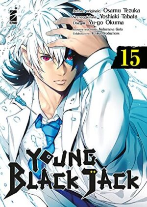 Copertina del manga Young Black Jack vol. 15, edizione italiana Star Comics di Tezuka, Tabata & Okuma