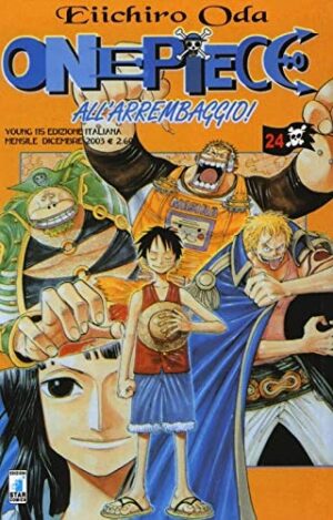 Copertina del manga One Piece 24 - Young vol. 115, edizione italiana Star Comics di Eiichiro Oda