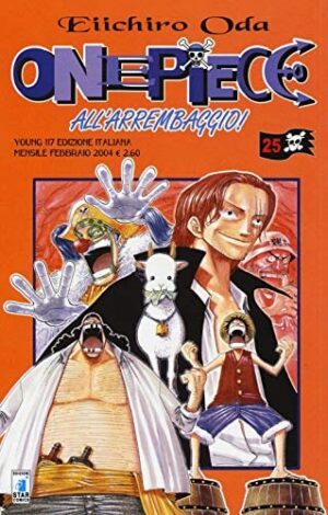Copertina del manga One Piece 25 - Young vol. 117, edizione italiana Star Comics di Eiichiro Oda