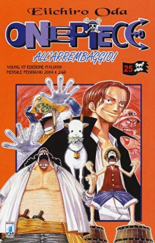 Copertina del manga One Piece 25 - Young vol. 117, edizione italiana Star Comics di Eiichiro Oda